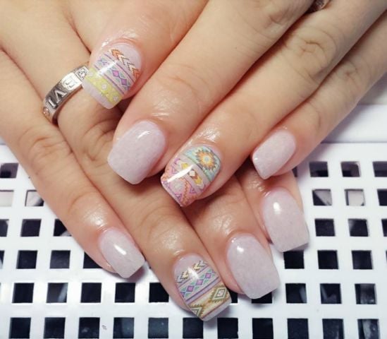 Lavender Nail