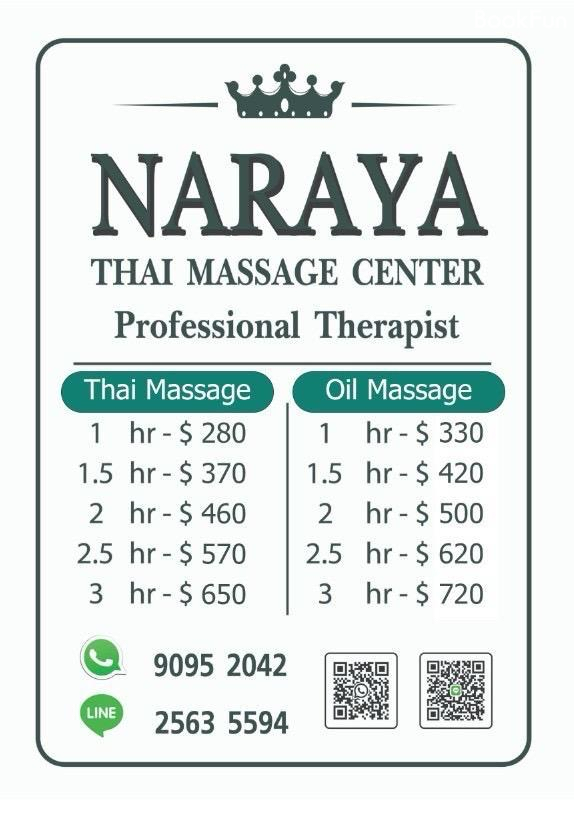 NARAYA THAI MASSAGE CENTER - Professional 按摩 Shop in 九龍 | BookFun