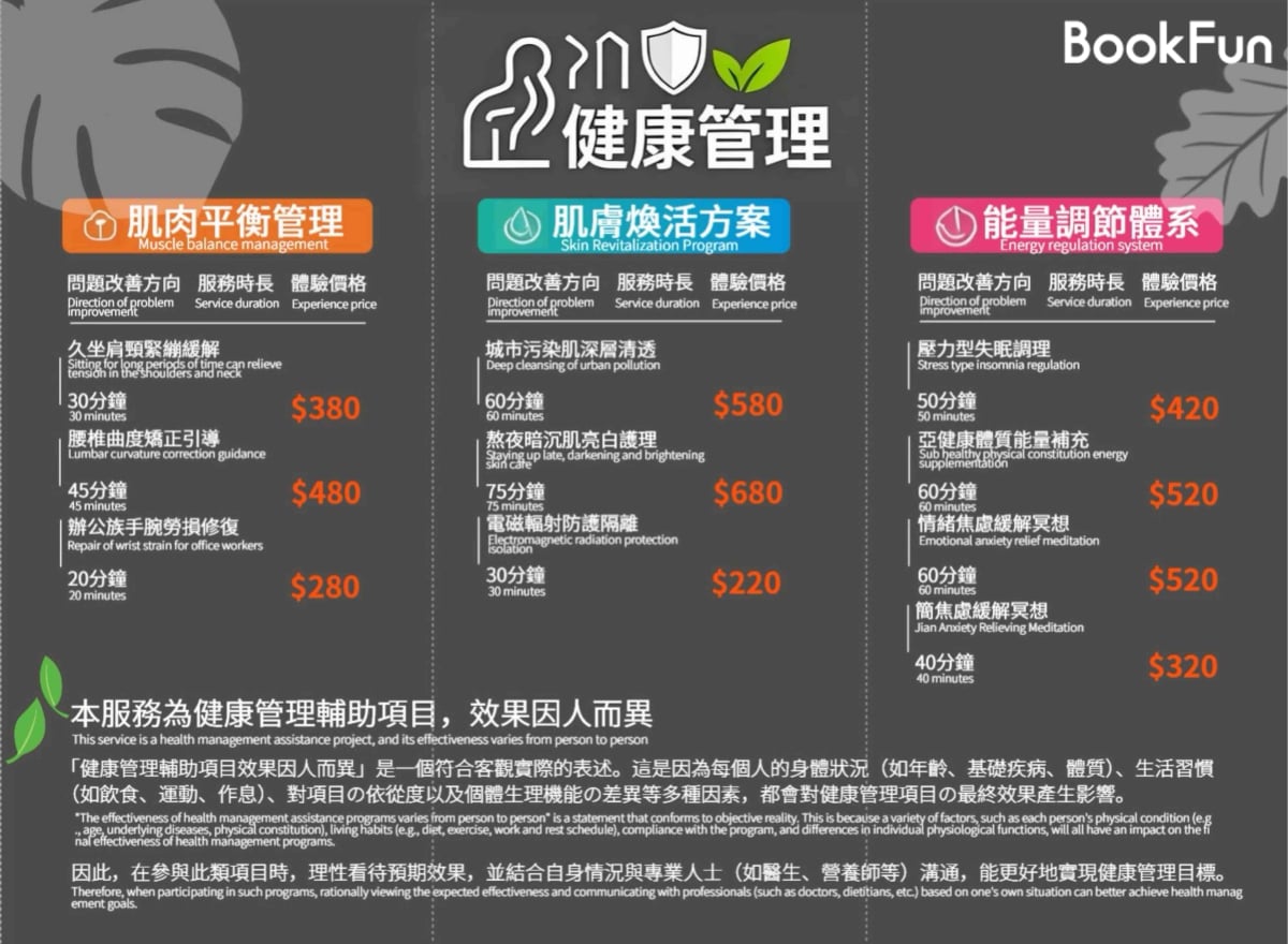 希思沙療館 - Professional 按摩 Shop in 九龍 | BookFun