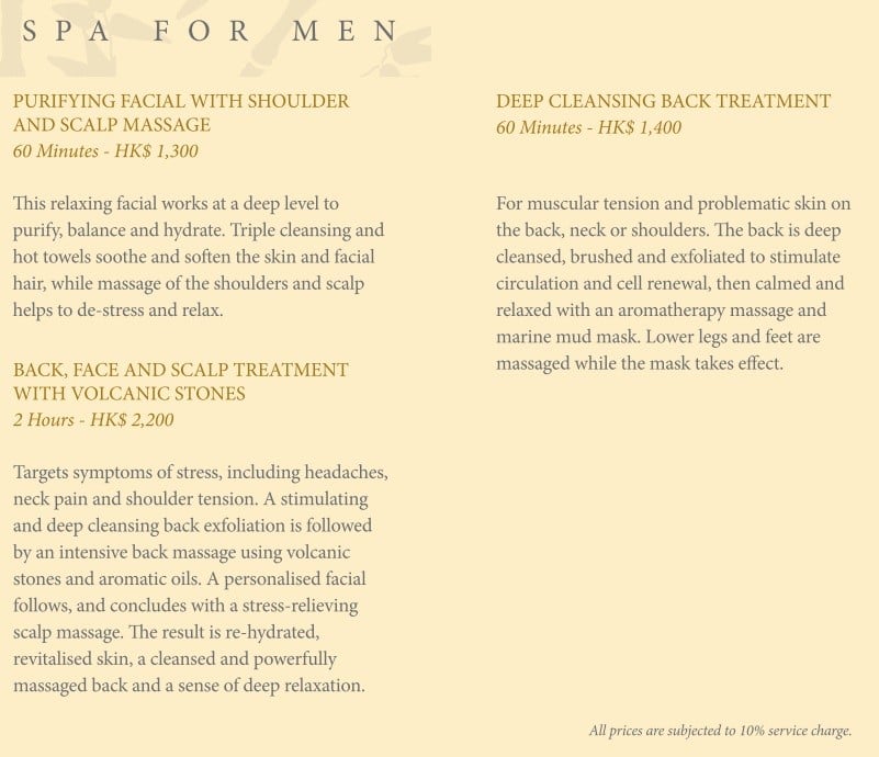 The Peninsula Spa by ESPA