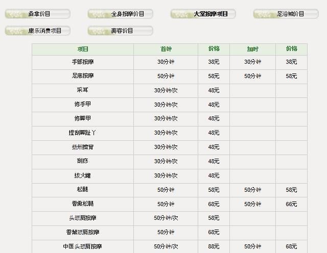 黃金海岸水療休閒會所